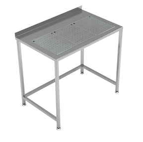 Arbeitstisch mit integrierter Tropfschale 1000 × 650 mm von Combisteel