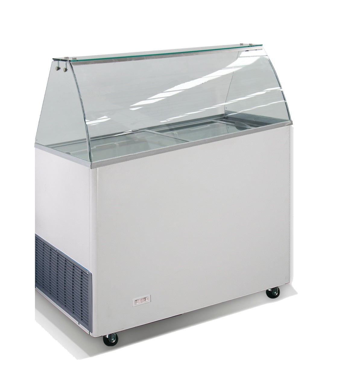 Speiseeisvitrine Corsica 6 x 5 L / Weiß / Combisteel