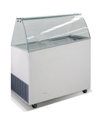 Speiseeisvitrine Corsica 6 x 5 L / Weiß / Combisteel