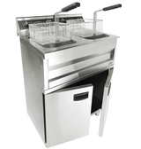 Elektrische Standfritteuse / 2 × 9 L / 2 × 3,3 kW / 230 V / Combisteel