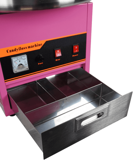 Zuckerwattemaschine / Ø 720 mm / 1,03 kW / 720 × 720 × 500 mm / Combisteel