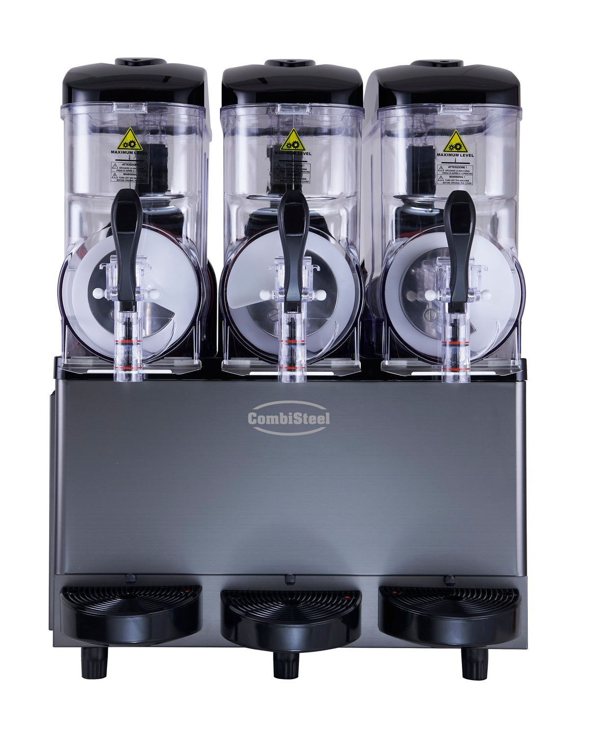 Slush-Maschine / 3 × 12 L / Schwarz / 690 × 570 × 945 mm / Combisteel