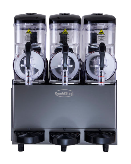 Slush-Maschine / 3 × 12 L / Schwarz / 690 × 570 × 945 mm / Combisteel