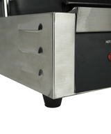Elektrischer Doppel-Kontaktgrill gerillt 3,6 kW / Combisteel – professioneller Kontaktgrill für Gastronomie