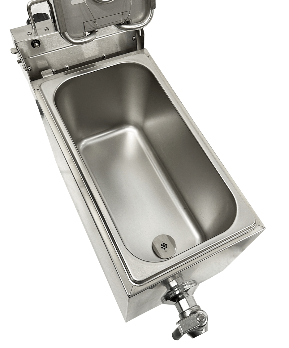 Elektrische Tischfritteuse 1 × 4 L / 2 kW / Combisteel