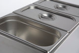 Elektrische Bain-Marie GN 1/1 mit Ablasshahn 1,2 kW von Combisteel – Produktansicht 6