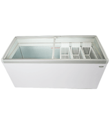 Eistruhe 586 L mit Glasschiebedeckel / Lotte / Combisteel