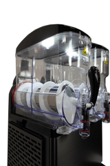 Slush-Maschine / 2 × 12 L / Schwarz / 490 × 570 × 945 mm / Combisteel
