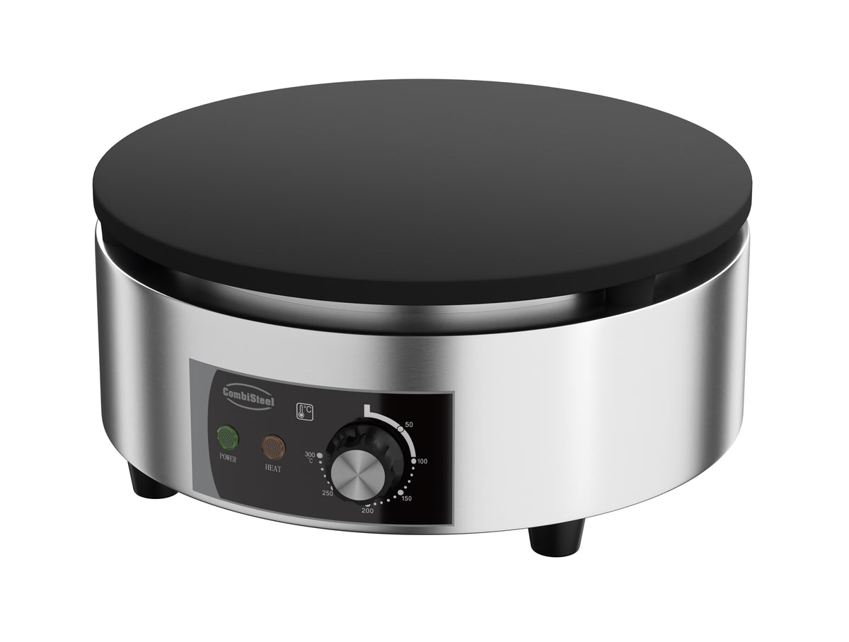 Elektrischer Crêpes-Maker / 1 Platte Ø 400 mm / 3 kW / Combisteel – professioneller Crêpes-Maker für Gastronomie