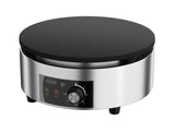 Elektrischer Crêpes-Maker / 1 Platte Ø 400 mm / 3 kW / Combisteel – professioneller Crêpes-Maker für Gastronomie