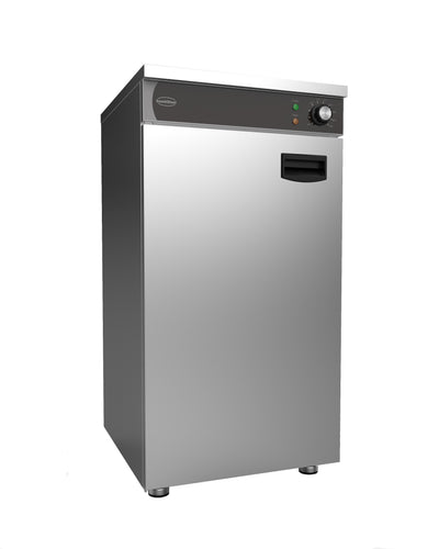 Teller-Wärmeschrank / 450 mm breit / 1 Tür / 45-60 à 32cm diameter Teller / +30 bis +85 °C / 0,8 kW / Combisteel