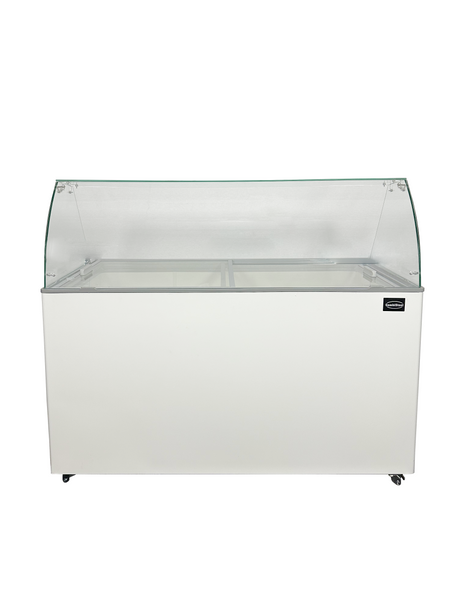 Speiseeisvitrine Corsica 6 x 5 L / Weiß / Combisteel