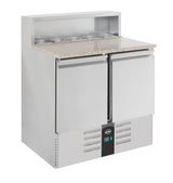 Pizzatisch / 2 Türen / 380 L / Combisteel