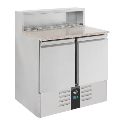 Pizzatisch / 2 Türen / 380 L / Combisteel