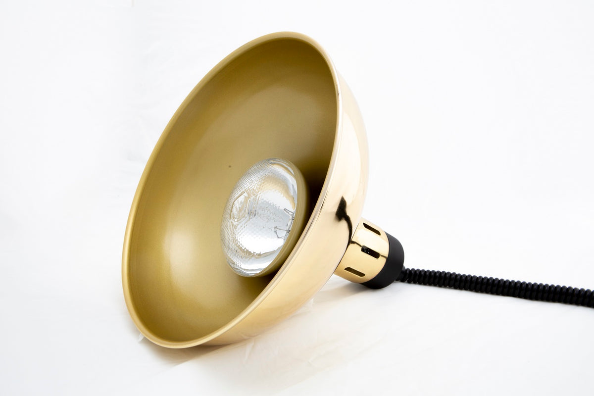 Hänge-Wärmelampe / CH-03 / Gold / Ø 290 mm / 0,25 kW / 230 V / Combisteel