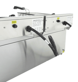 Elektrische Tischfritteuse 2 × 10 L / Combisteel