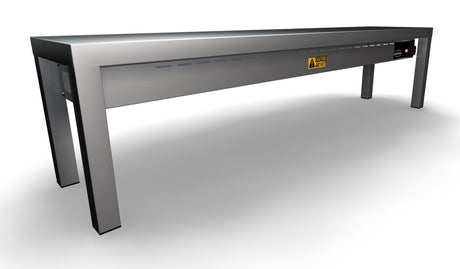Keramik-Aufsatzbord 1-stufig 1400 mm – Detailansicht 2