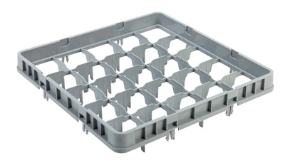Geschirrkorb-Aufsatz / 500 × 500 × 120 mm / hoch / 25 Fächer / Combisteel