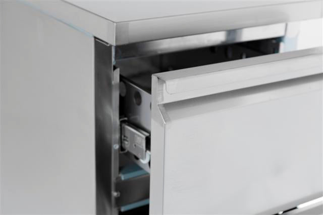 Kühltisch / 2 Schubladen / 109 L / Combisteel