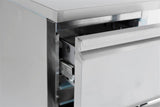 Kühltisch / 2 Schubladen / 109 L / Combisteel