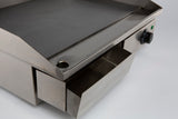 Elektrische Grillplatte / Glatt / 550 mm / 3 kW / 230 V / Combisteel – elektrische Grillplatte für Gastronomie