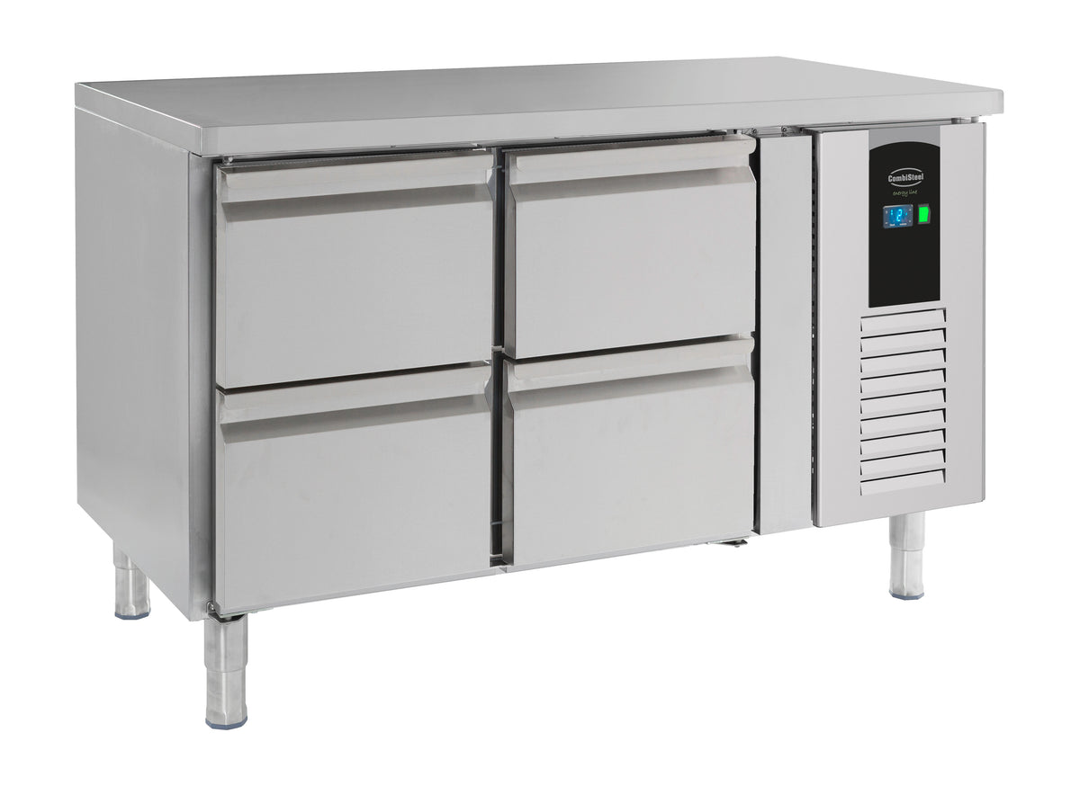 Kühltisch / 700 Serie / Energy Line / 4 Schubladen / 190 L / Combisteel