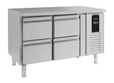 Kühltisch / 700 Serie / Energy Line / 4 Schubladen / 190 L / Combisteel