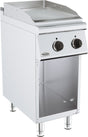 Elektrische Grillplatte BASE 700 / Gerillt / 400 mm / 3,6 kW / 400 V / Freistehend / Combisteel – elektrische Grillplatte für Gastronomie