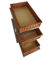 Brotkorb-Etagere 3-stufig schmales Modell – Detailansicht 6