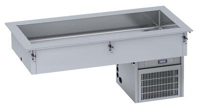 Einbaukühlwanne / 4/1 / 160 mm / statische Kühlung / +0 bis +8 °C / Combisteel