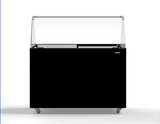 Speiseeisvitrine Java 8 x 5 L / Schwarz / Combisteel
