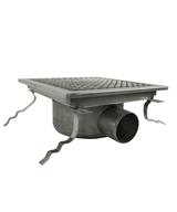 Bodenablauf / 300 × 300 × 131 mm / Combisteel