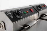 Elektrische Tischfritteuse 2 × 8 L / Combisteel