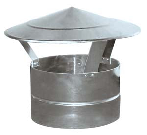 Regenhaube / Ø 200 mm / Combisteel