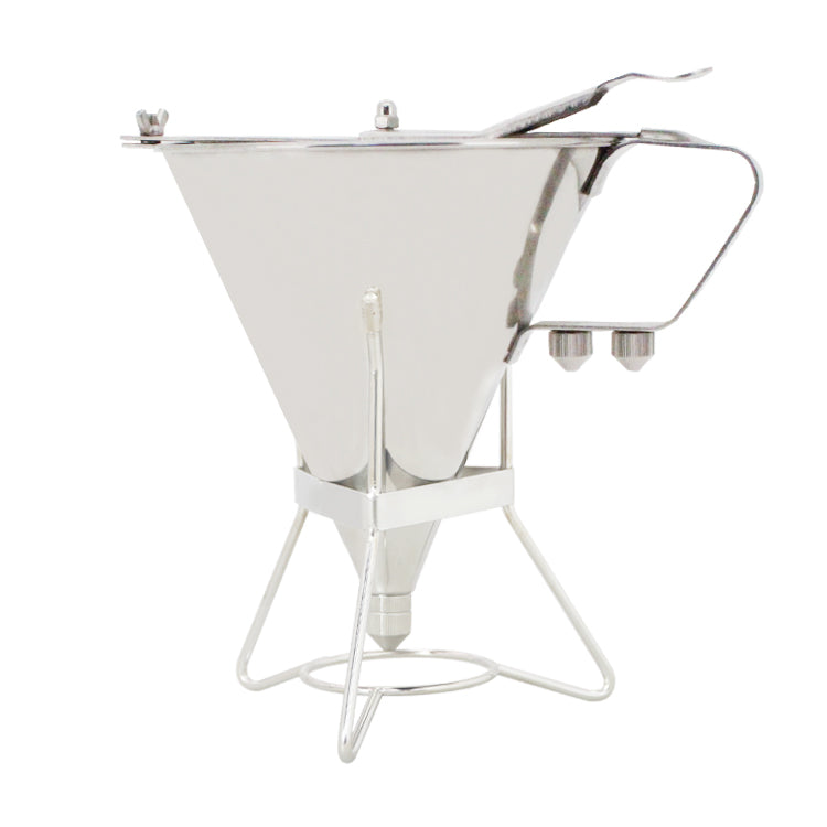 Combisteel Teigspender 1,6 L mit 3 Düsen und Dosierknopf für Gastronomie