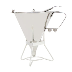 Combisteel Teigspender 1,6 L mit 3 Düsen und Dosierknopf für Gastronomie