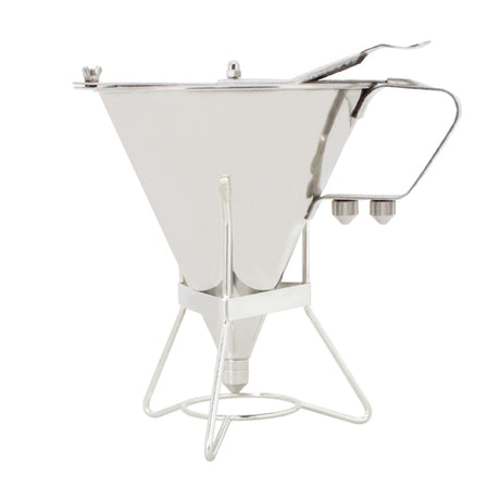 Combisteel Teigspender 1,6 L mit 3 Düsen und Dosierknopf für Gastronomie