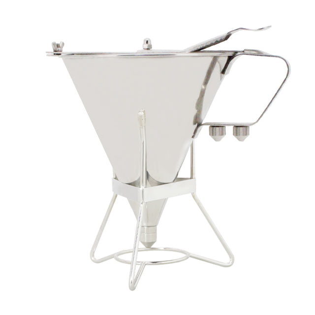 Combisteel Teigspender 1,6 L mit 3 Düsen und Dosierknopf für Gastronomie