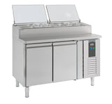 Saladette / 2 Türen / 6x 1/3 GN / Combisteel