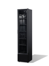 Kühlschrank 1 Glastür schwarz NAP-150