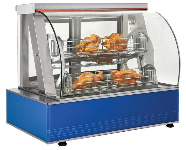 HÄHNCHENGRILL ELEKTRO 4 KORBE – Hähnchengrill für Gastronomie und Imbiss