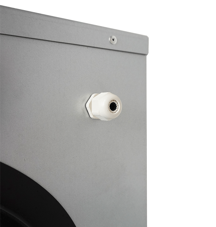 Lüftungsventilator / in Box / 2000 m³/h / 450 × 500 × 460 mm / Combisteel
