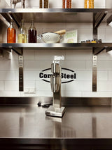 Milchshaker / 1 L / 2 Geschwindigkeiten / 170 × 170 × 514 mm / Combisteel