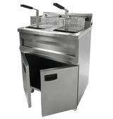 Elektrische Standfritteuse / 2 × 9 L / 2 × 3,3 kW / 230 V / Combisteel