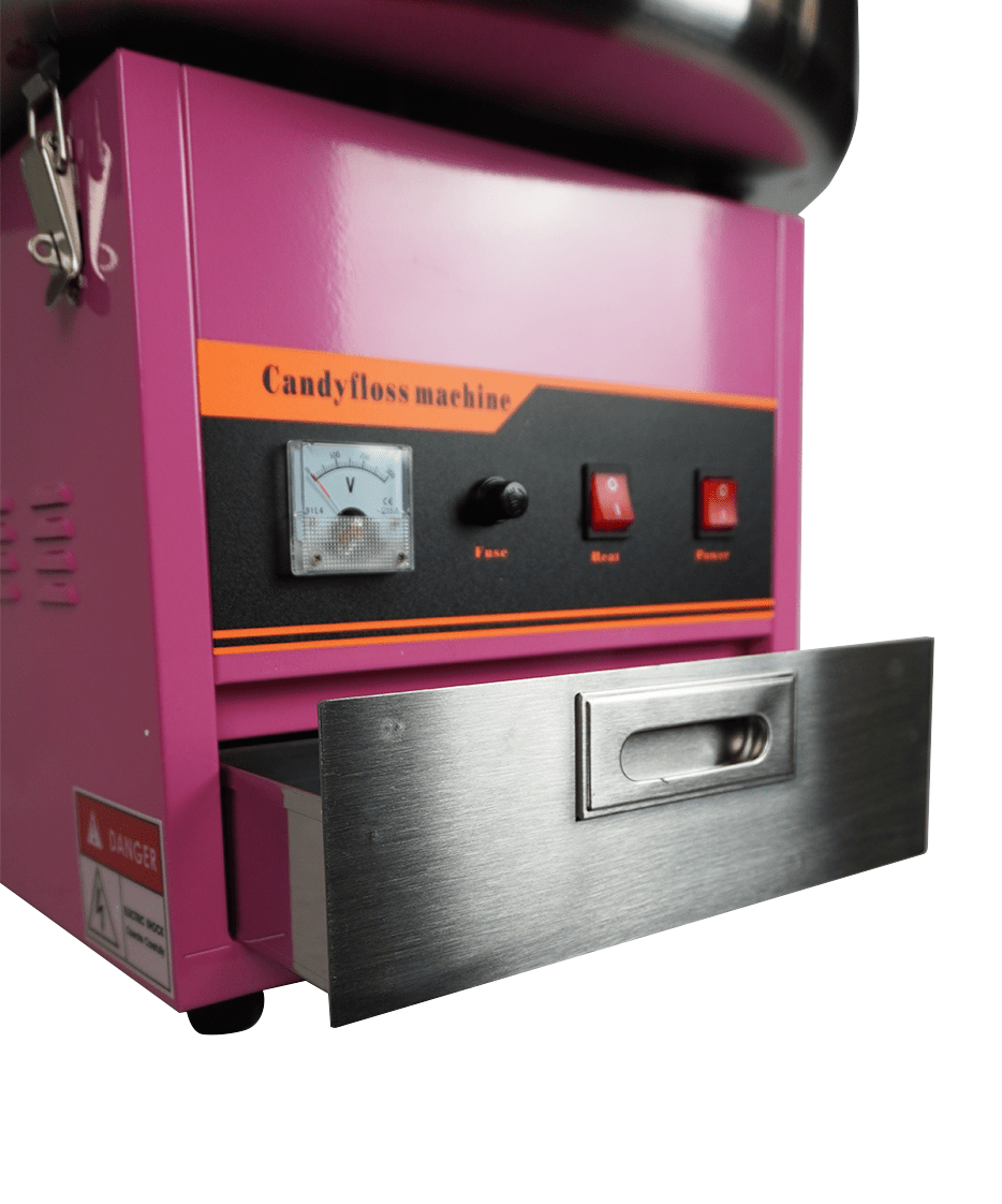 Zuckerwattemaschine / Ø 720 mm / 1,03 kW / 720 × 720 × 500 mm / Combisteel