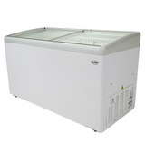 Eistruhe 456 L mit Glasschiebedeckel / Lotte / Combisteel