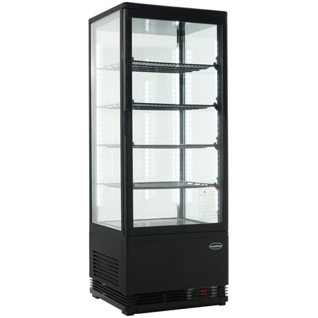 Kühlvitrine / 98 L / 0 bis +12 °C / gerade / Combisteel – Detailansicht 2