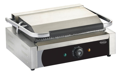 Elektrischer Panini-Kontaktgrill gerillt 2,2 kW / Combisteel
