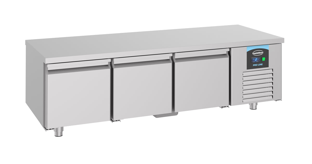 Kühltisch / 600 hoch / 3 Türen / 280 L / Combisteel