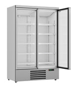 Getränkekühlschrank 2 Glastüren JDE-1000R